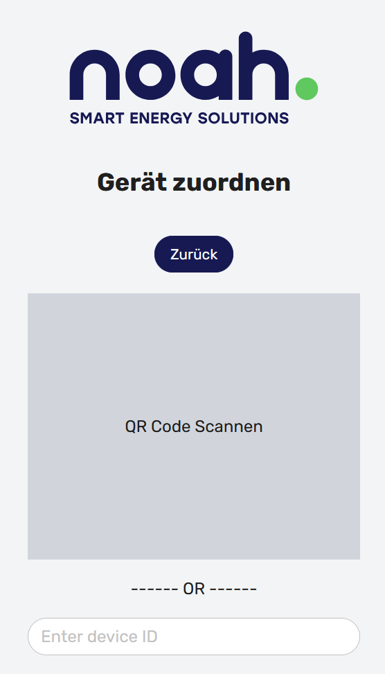 QR Code scannen