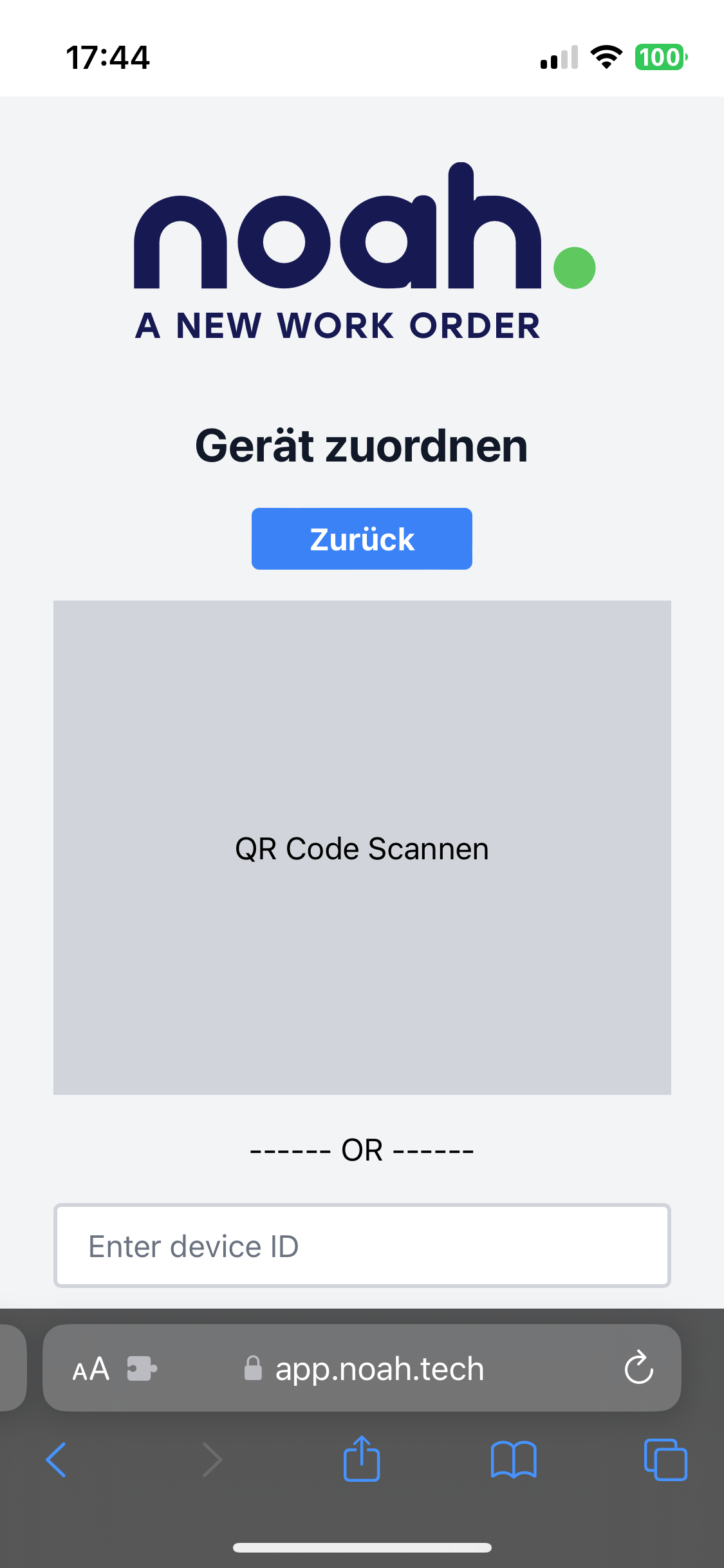 Start Scan